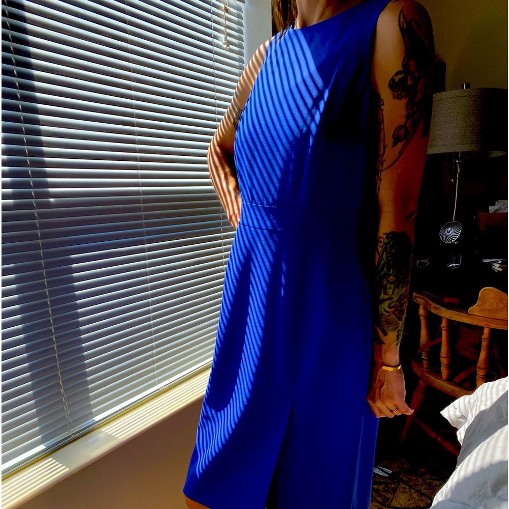 Beautiful J. Crew periwinkle sheath size 4.